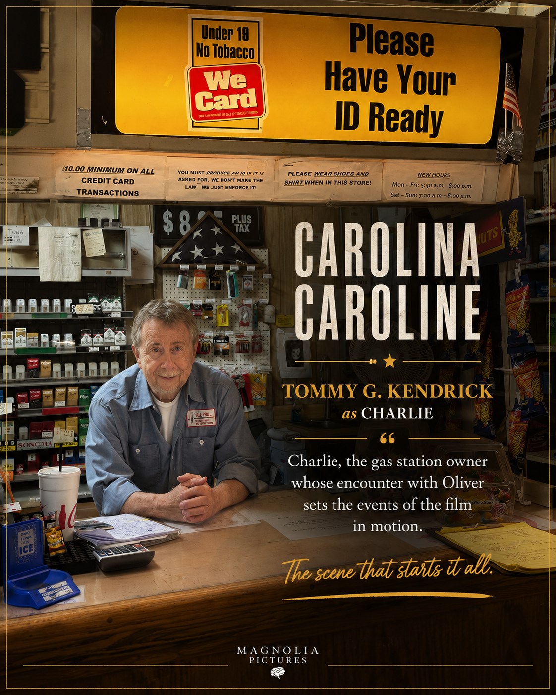 Carolina Caroline — Tommy G. Kendrick as Charlie